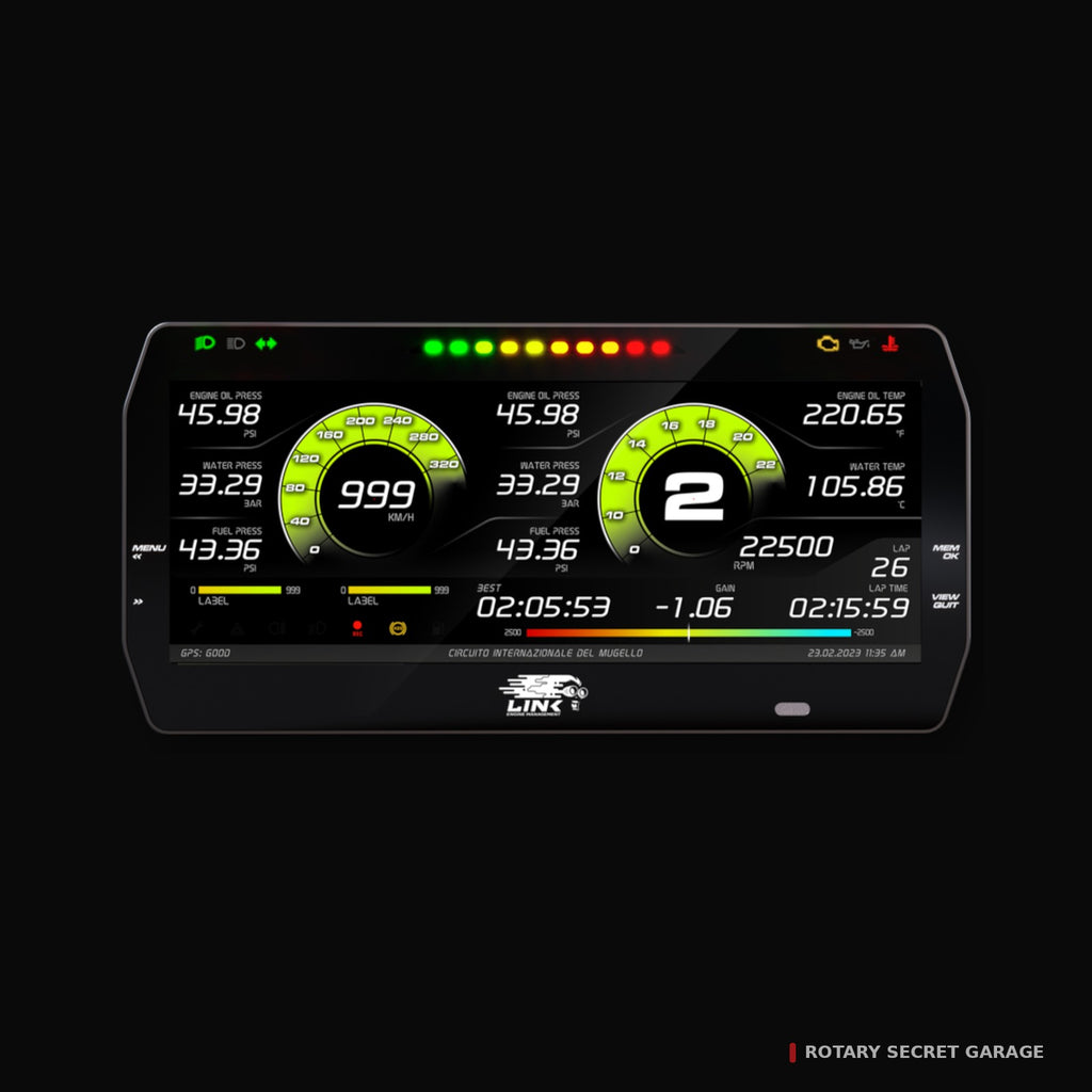 Link MXT Strada 10 inch digital dash Street Race