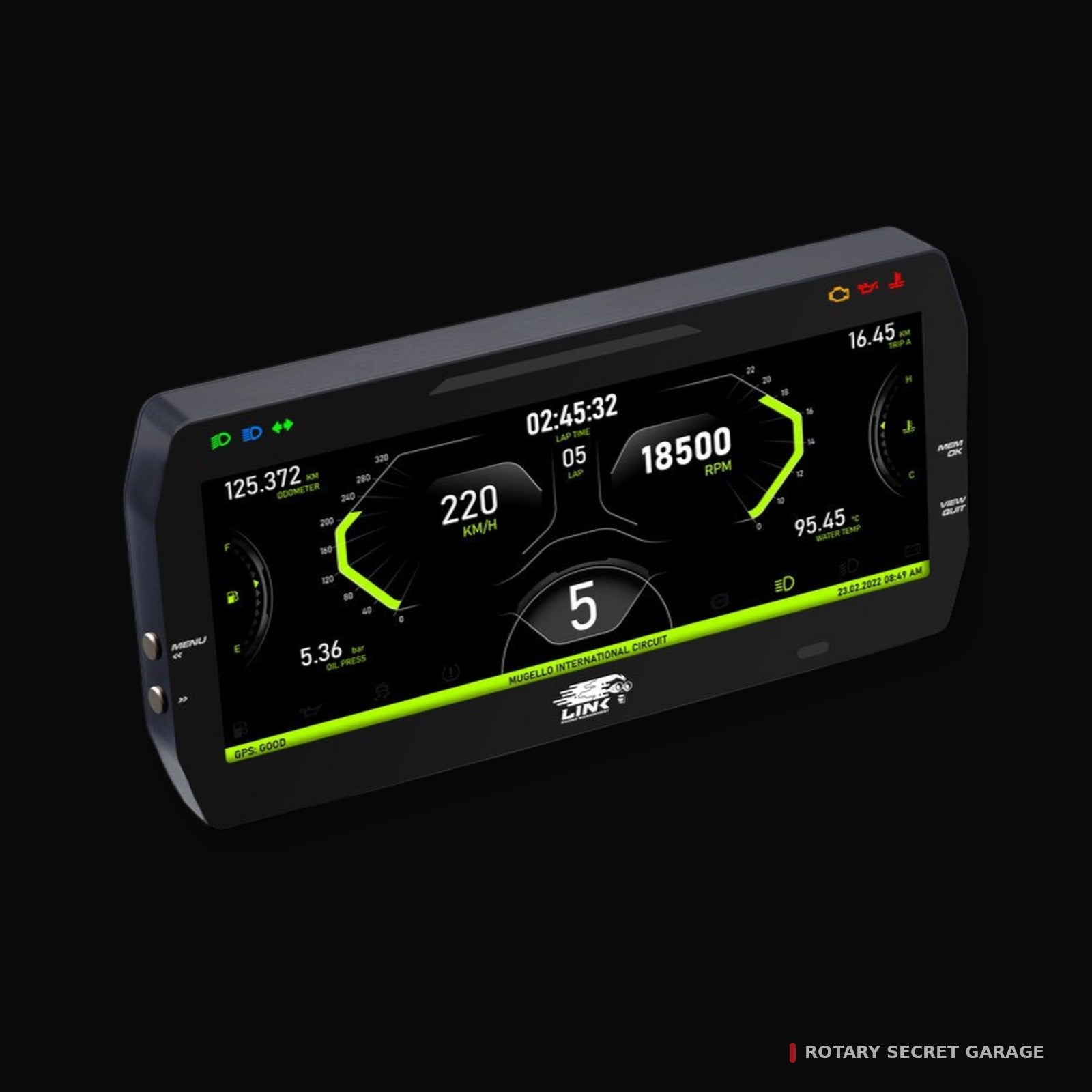 Link MXT Strada 10 inch digital dash Street Race