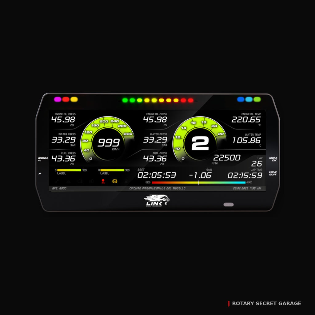 Link MXT Strada 10 inch digital dash Street Race