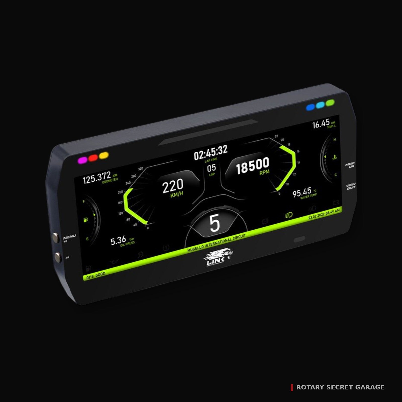 Link MXT Strada 10 inch digital dash Street Race