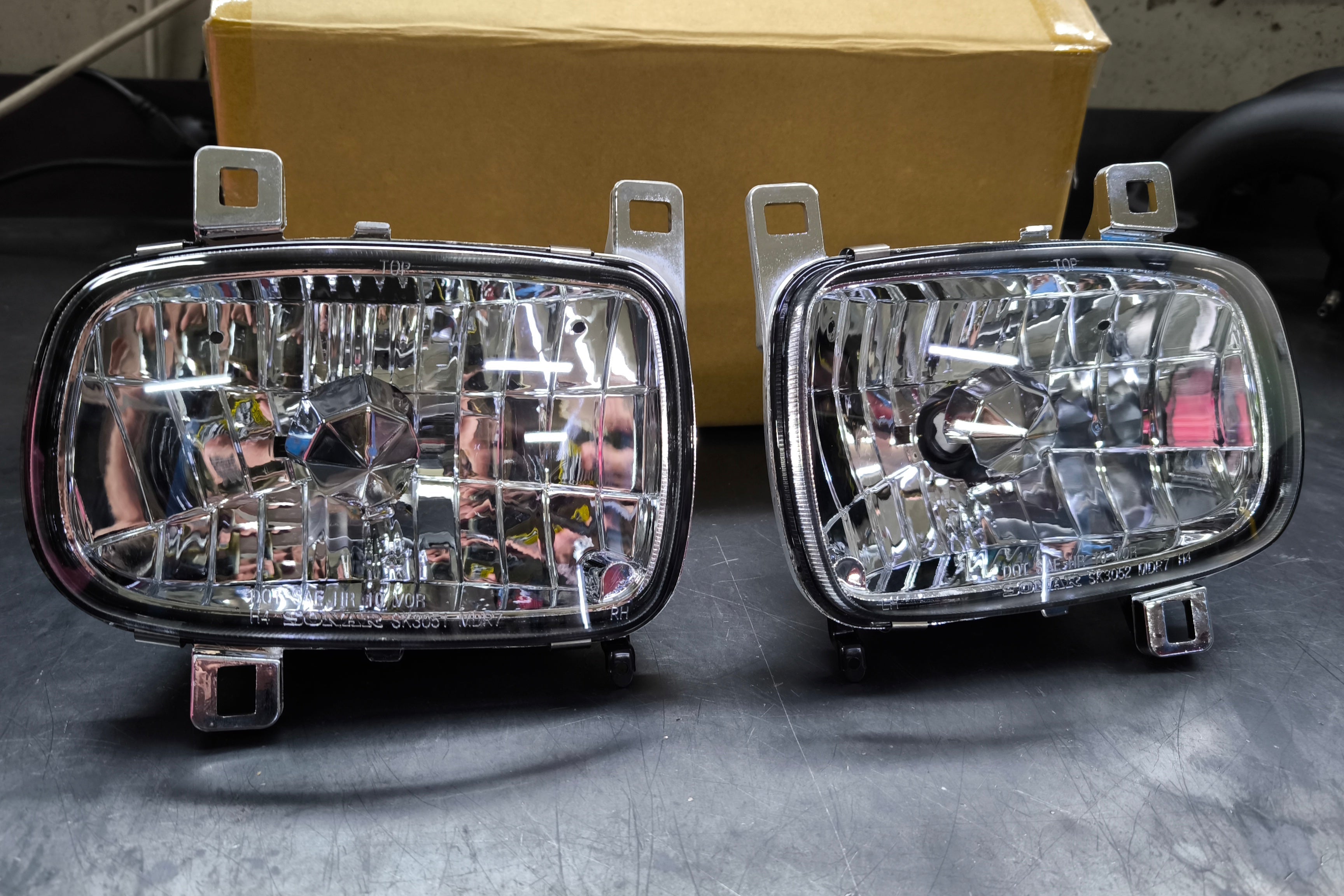 SONAR Clear Headlamps – Mazda RX-7 FD3S
