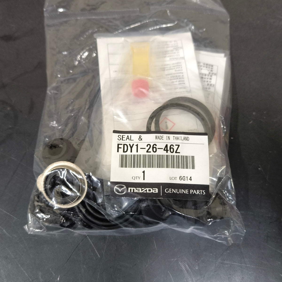 Genuine Mazda RX-7 FD3S Rear Brake Caliper Rebuild Kit – FDY1-26-46Z
