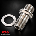 Aeroflow AF64-2156 Toyota 1JZ 2JZ stainless steel oil cooler delete stud