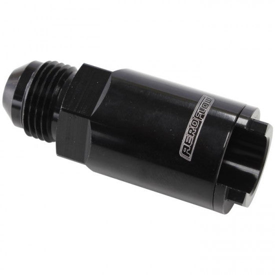 Flex Fuel E85 ethanol sensor kit with connector and Aeroflow quick fittings