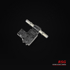 Flex Fuel E85 ethanol sensor kit with connector and Aeroflow quick fittings