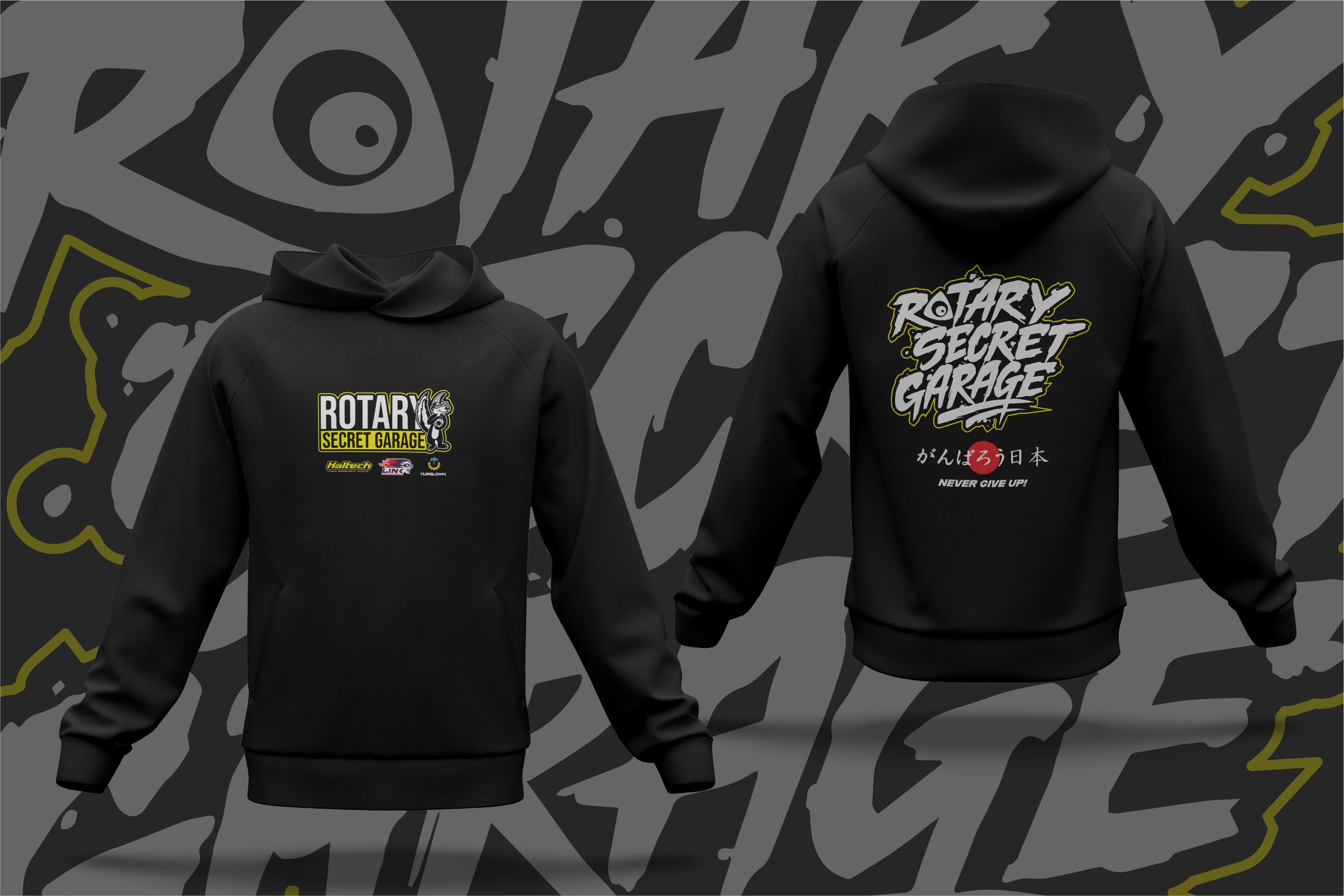 Rotary Secret Garage RSG Hoodie
