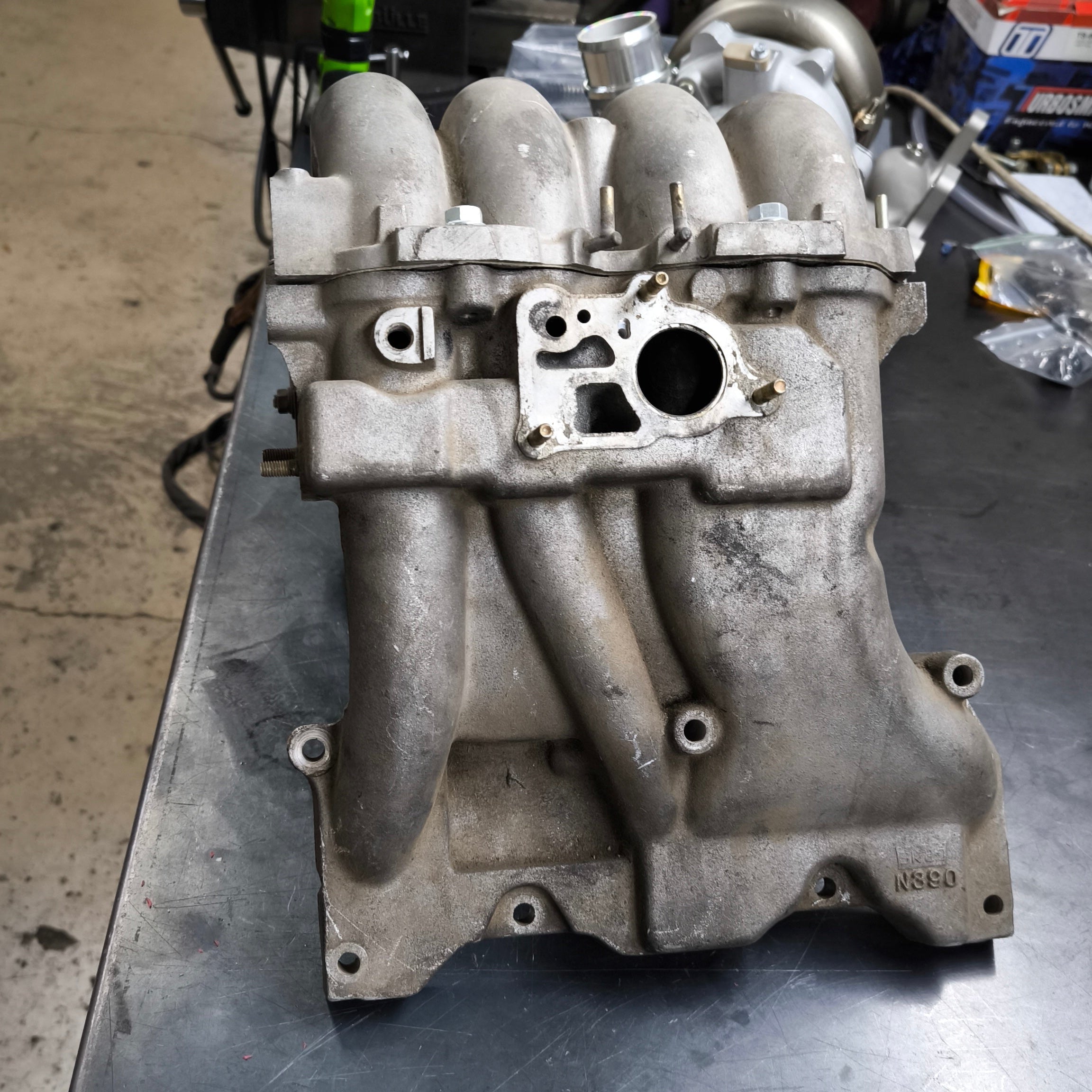Used Genuine Mazda 13B-RE intake manifold assembly Eunos Cosmo JC