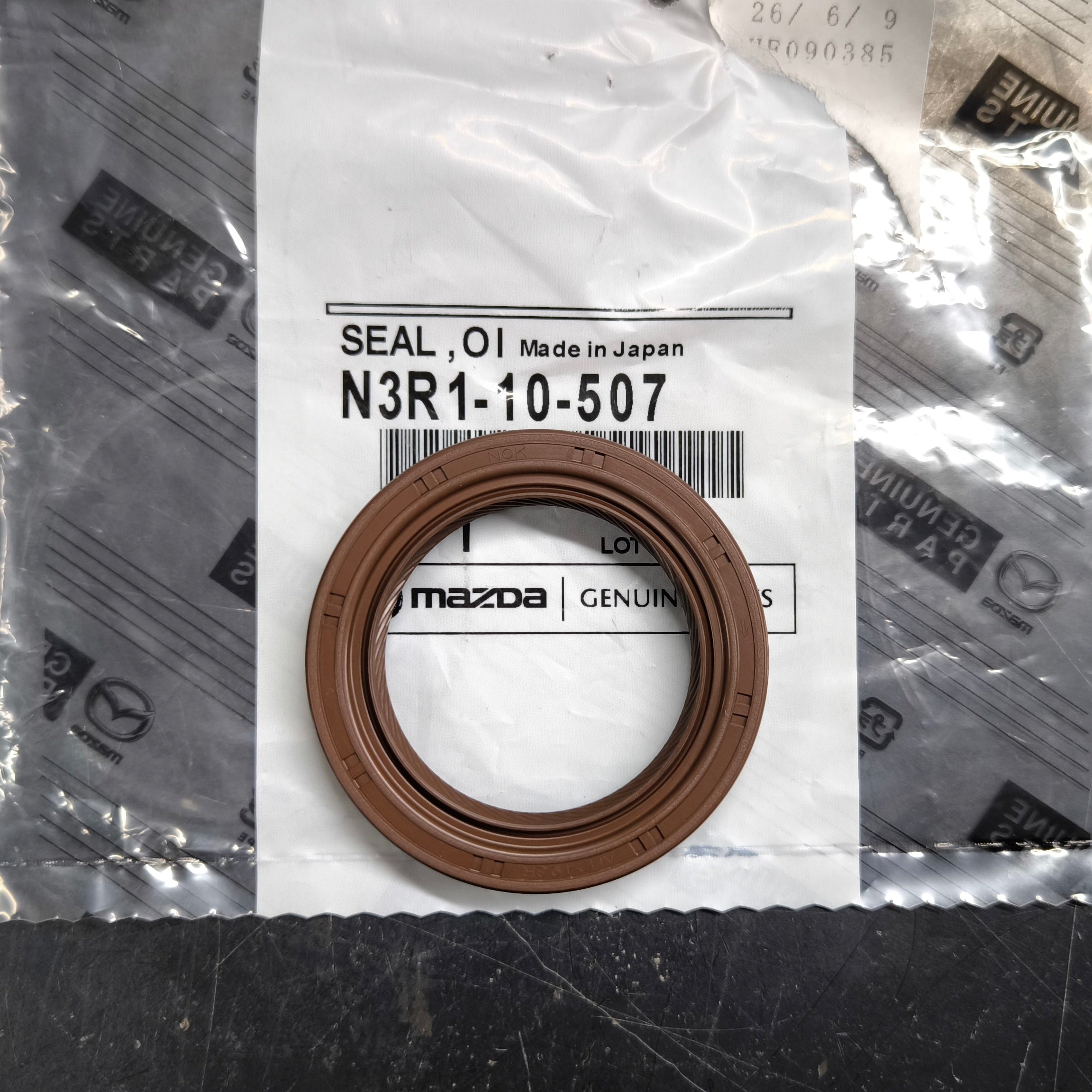 Genuine Mazda RX-7 RX-8 front main oil seal N3R1-10-507