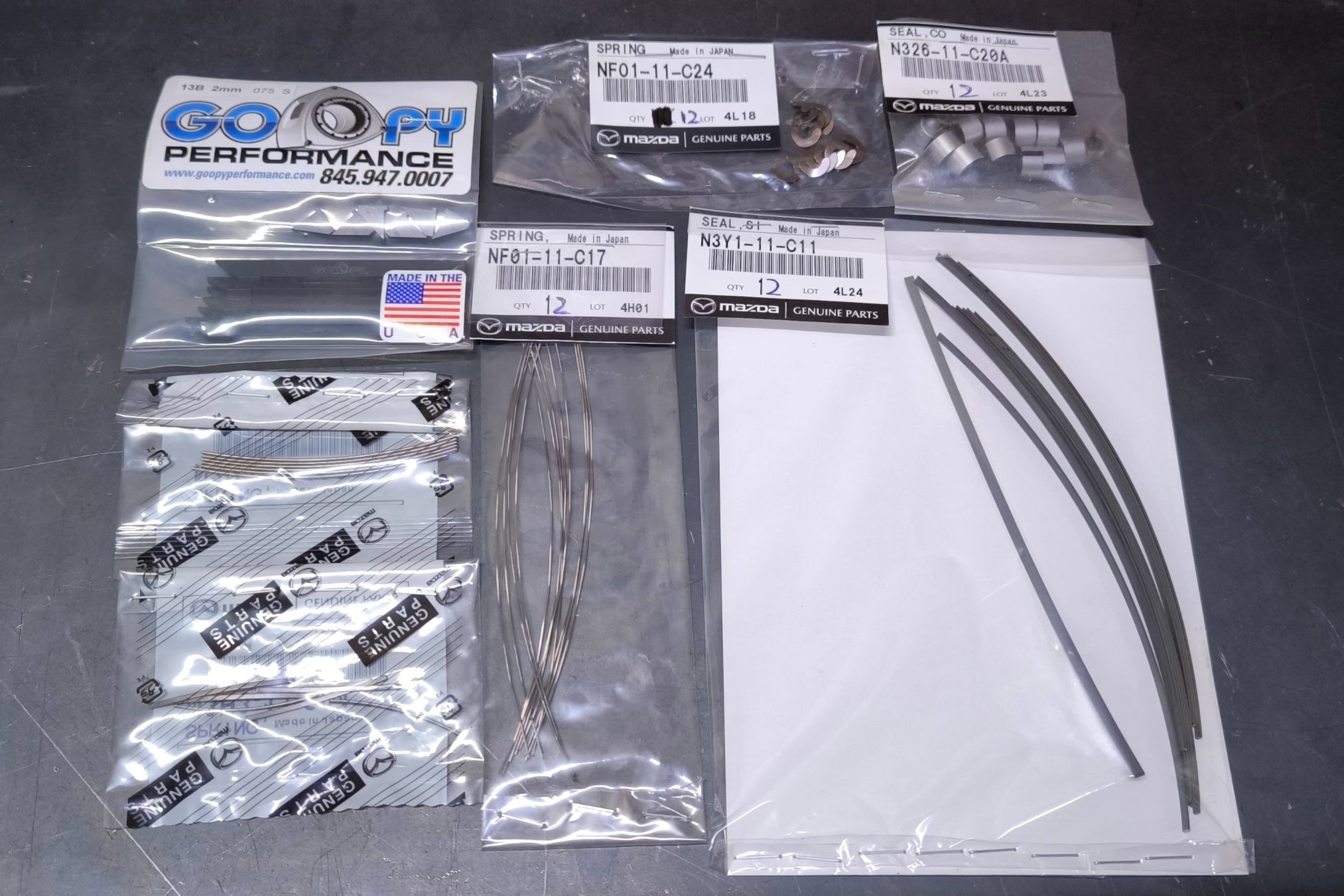 Mazda RX-7 FD3S 13B-REW engine rebuild kit