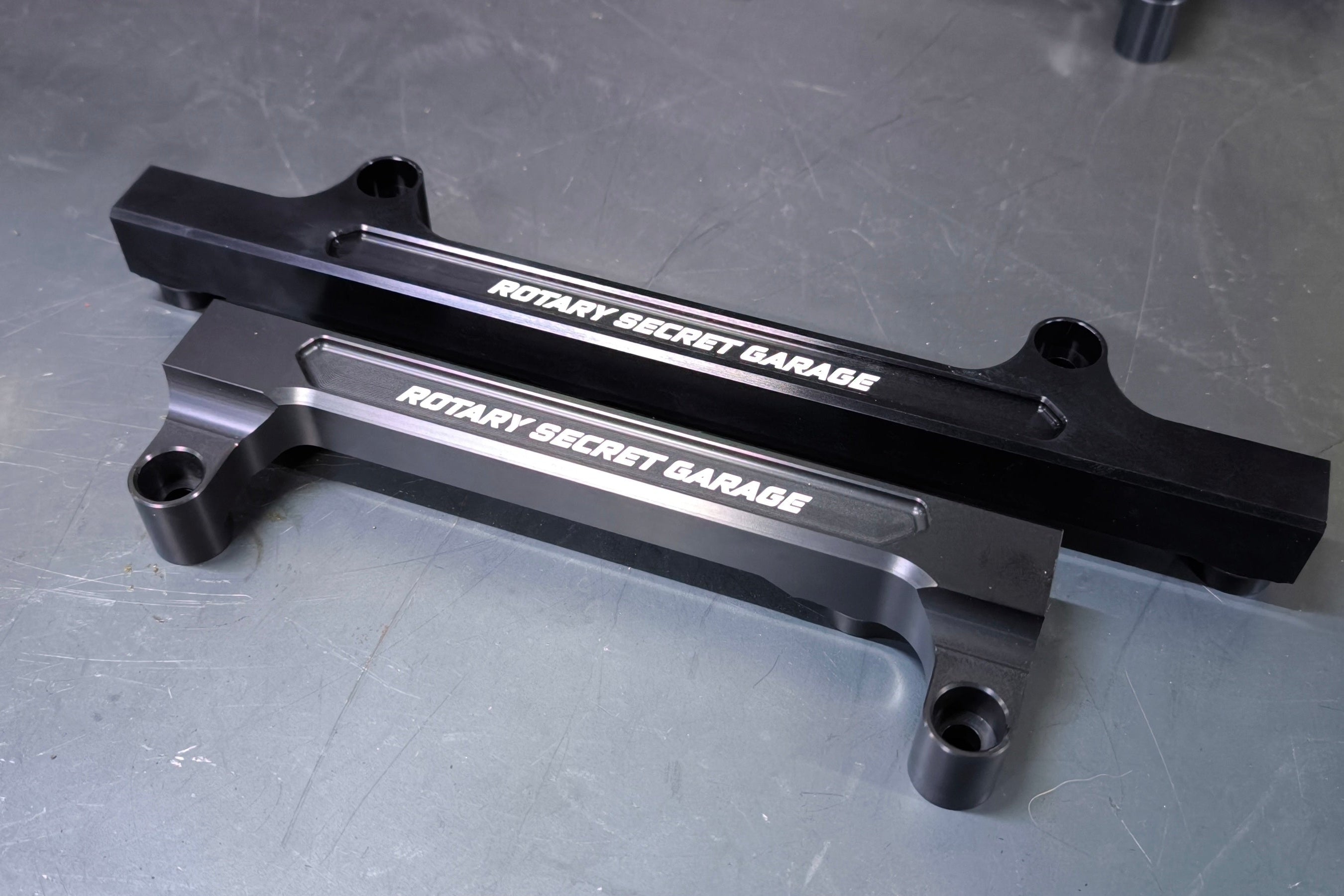 RSG Engineered 20B 3-Rotor Billet Fuel Rails