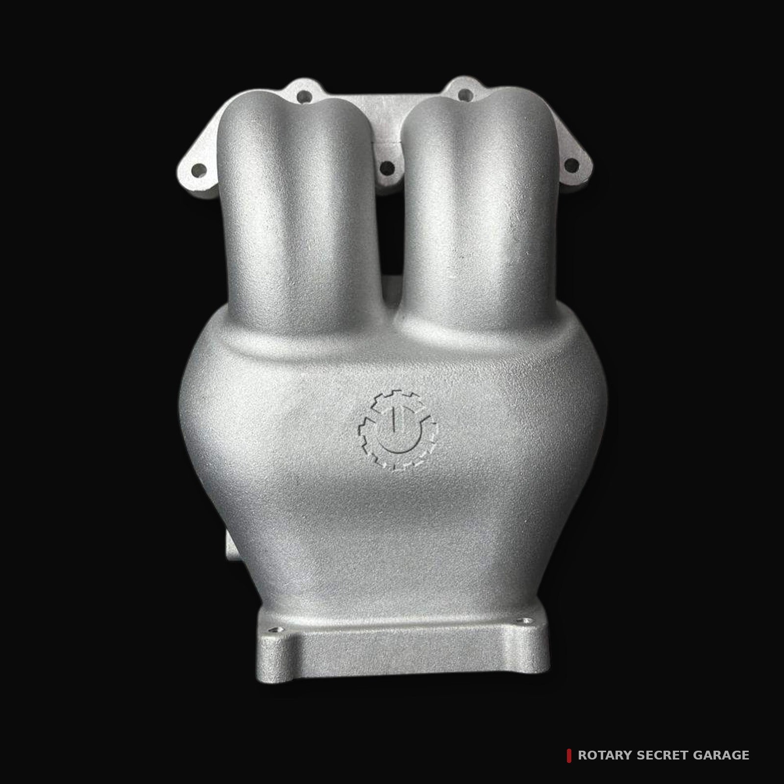Turblown cast aluminium upper intake manifold for Mazda RX-7 13B rotary engine