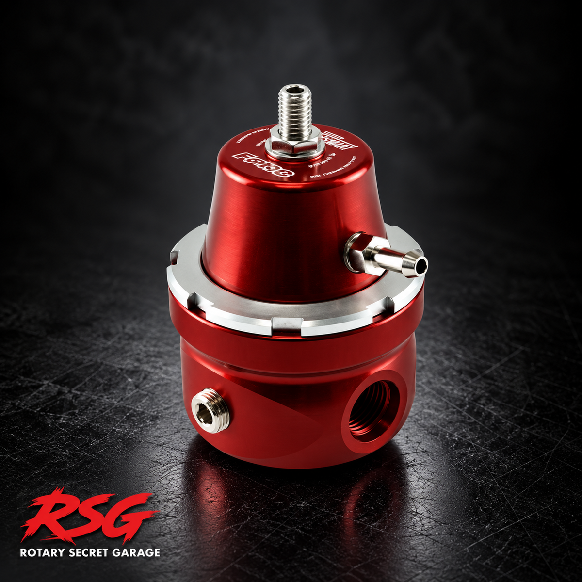 Turbosmart FPR6 -6AN fuel pressure regulator Red