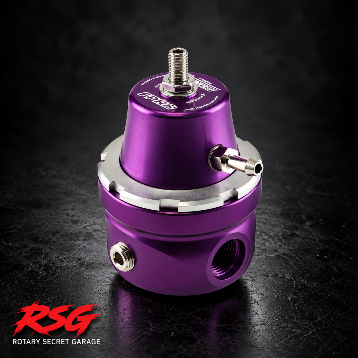 Turbosmart FPR6 -6AN fuel pressure regulator Purple 